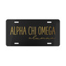 Alpha Chi Omega Alumna License Cover