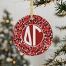 Delta Gamma Wreath Acrylic Ornaments