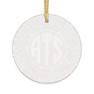 Zeta Tau Alpha Wreath Acrylic Ornaments