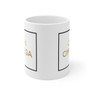 Chi Omega Gold Box Coffee Mugs