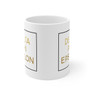 Delta Phi Epsilon Gold Box Coffee Mugs