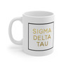 Sigma Delta Tau Gold Box Coffee Mugs