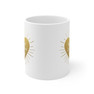 Alpha Epsilon Phi Heart Burst Coffee Mugs