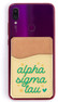  Alpha Sigma Alpha Stars Leatherette Card Pouch Phone Wallet 