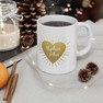 Alpha Phi Heart Burst Coffee Mugs