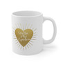 Delta Phi Epsilon Heart Burst Coffee Mugs