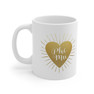 Phi Mu Heart Burst Coffee Mugs
