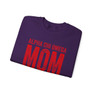 Alpha Chi Omega Mom Crewneck Sweatshirts