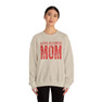 Alpha Chi Omega Mom Crewneck Sweatshirts