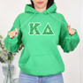  Fraternity & Sorority Shamrock Satin Stitch Hoodie 