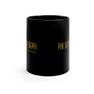 Phi Sigma Sigma Alumna 11oz Black Mug