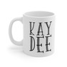 KD Kappa Delta Inline Coffee Mug