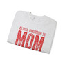 Alpha Omicron Pi Mom Crewneck Sweatshirts