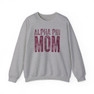 Alpha Phi Mom Crewneck Sweatshirts