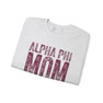 Alpha Phi Mom Crewneck Sweatshirts