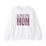 Alpha Phi Mom Crewneck Sweatshirts