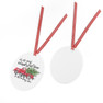 Kappa Delta Red Truck Christmas Ornaments