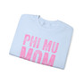 Phi Mu Mom Crewneck Sweatshirts