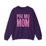 Phi Mu Mom Crewneck Sweatshirts