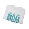  Zeta Tau Alpha Mom Crewneck Sweatshirts 