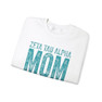  Zeta Tau Alpha Mom Crewneck Sweatshirts 