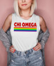 Chi Omega Prism Muscle Tank