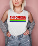  Chi Omega Prism Muscle Tank 