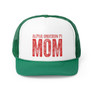 Alpha Omicron Pi Mom Trucker Caps