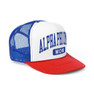 Alpha Phi Omega Mom Varsity Trucker Caps