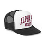 Alpha Phi Mom Varsity Trucker Caps