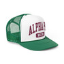 Alpha Phi Mom Varsity Trucker Caps