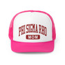 Phi Sigma Rho Mom Varsity Trucker Caps