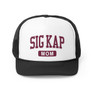 Sigma Kappa Mom Varsity Trucker Caps