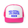 Sigma Sigma Sigma Mom Varsity Trucker Caps