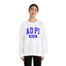 Alpha Delta Pi Mom Varsity Crewneck Sweatshirts