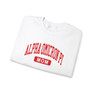  Alpha Omicron Pi Mom Varsity Crewneck Sweatshirts 
