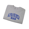 Alpha Phi Omega Mom Varsity Crewneck Sweatshirts