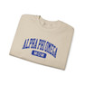  Alpha Phi Omega Mom Varsity Crewneck Sweatshirts 