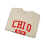 Chi Omega Mom Varsity Crewneck Sweatshirts