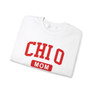 Chi Omega Mom Varsity Crewneck Sweatshirts