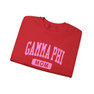 Gamma Phi Beta Mom Varsity Crewneck Sweatshirts