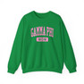  Gamma Phi Beta Mom Varsity Crewneck Sweatshirts 