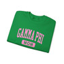  Gamma Phi Beta Mom Varsity Crewneck Sweatshirts 