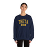 Kappa Alpha Theta Mom Varsity Crewneck Sweatshirts