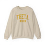Kappa Alpha Theta Mom Varsity Crewneck Sweatshirts