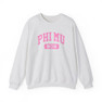  Phi Mu Mom Varsity Crewneck Sweatshirts 
