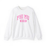  Phi Mu Mom Varsity Crewneck Sweatshirts 