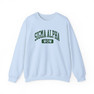 Sigma Alpha Mom Varsity Crewneck Sweatshirts