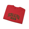 Sigma Alpha Mom Varsity Crewneck Sweatshirts 