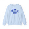 Sigma Delta Tau Mom Varsity Crewneck Sweatshirts